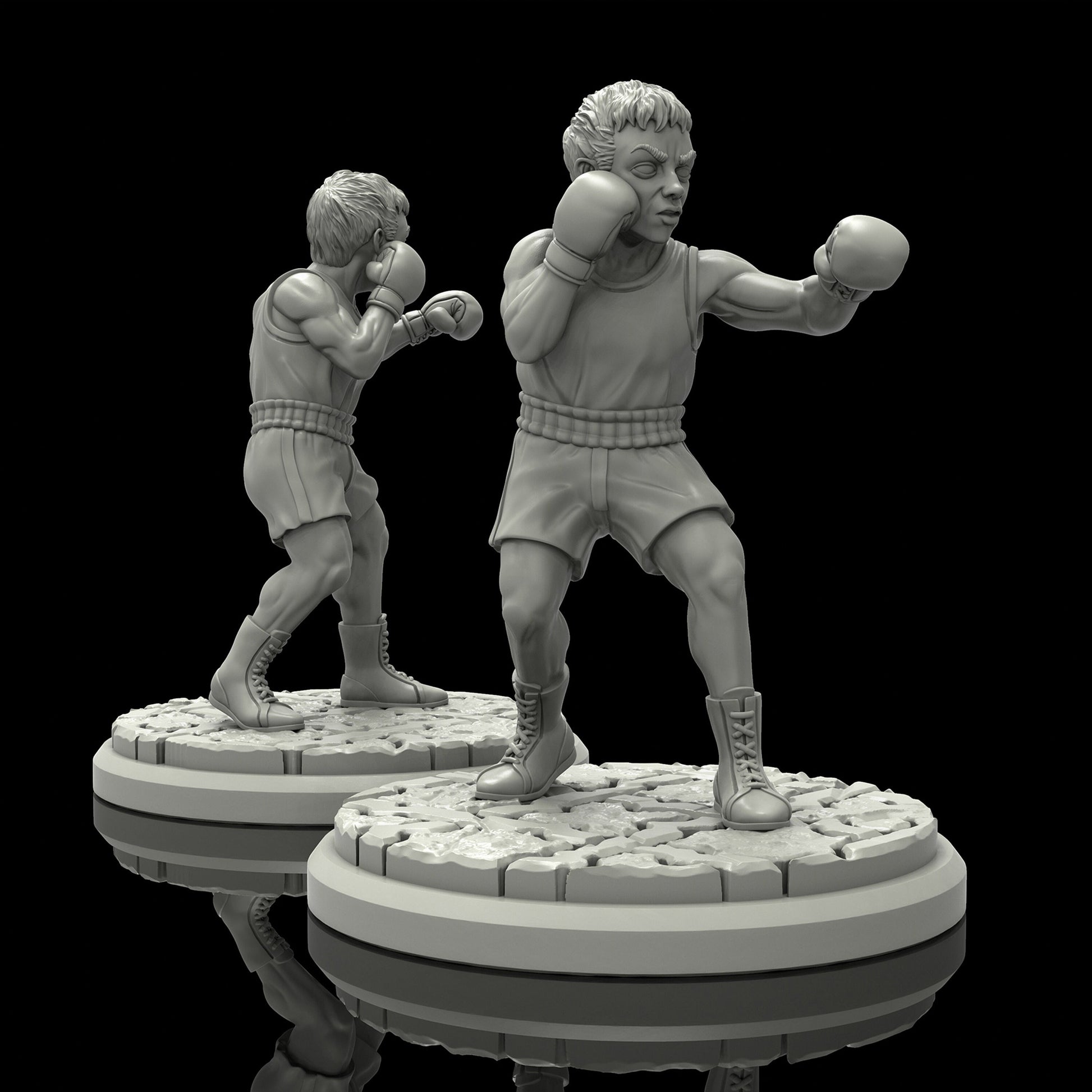 Boxer Miniature - Adaevy Creations - 28mm / 32mm / 36mm