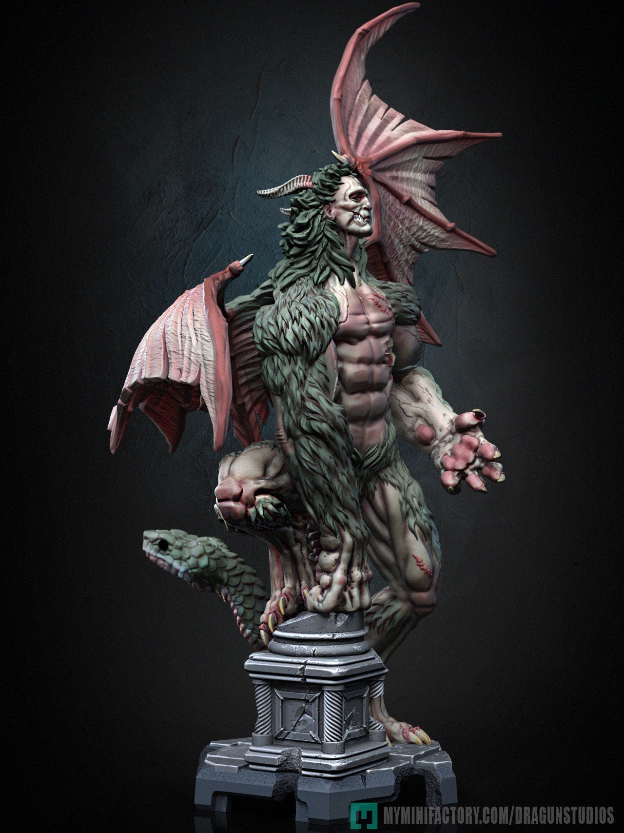 Humaneater Keeper - DraGun Studios - 85mm / 170mm