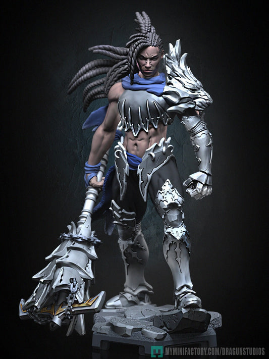 Tina the Amazon (Kimba Armor Set) - DraGun Studios - 28mm / 32mm / 36mm / 75mm