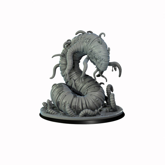 The Blight Worm Miniature - Cosmondo - 97mm Height