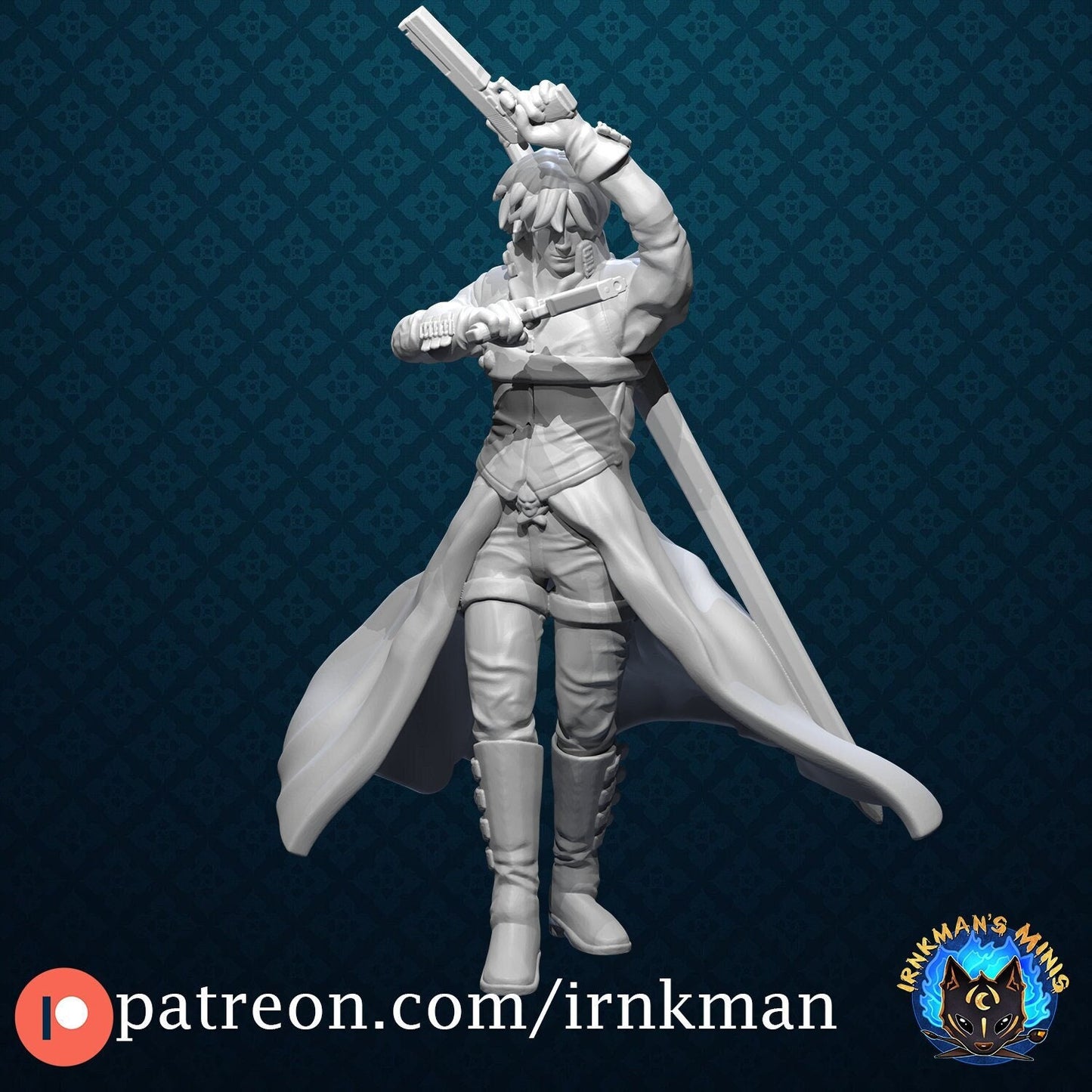 Son of Sparda Miniature - Irnkman's Minis - 28mm / 32mm / 36mm