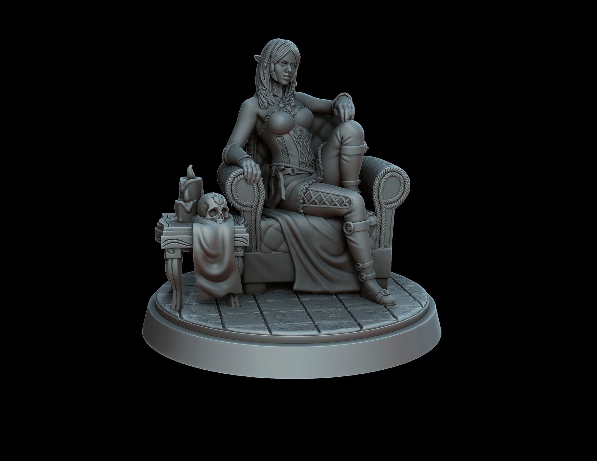 Serena Krovzovich Miniature (Standard, Diorama & NSFW Variations) - Vortex Studios - 28mm / 32mm / 36mm / 75mm