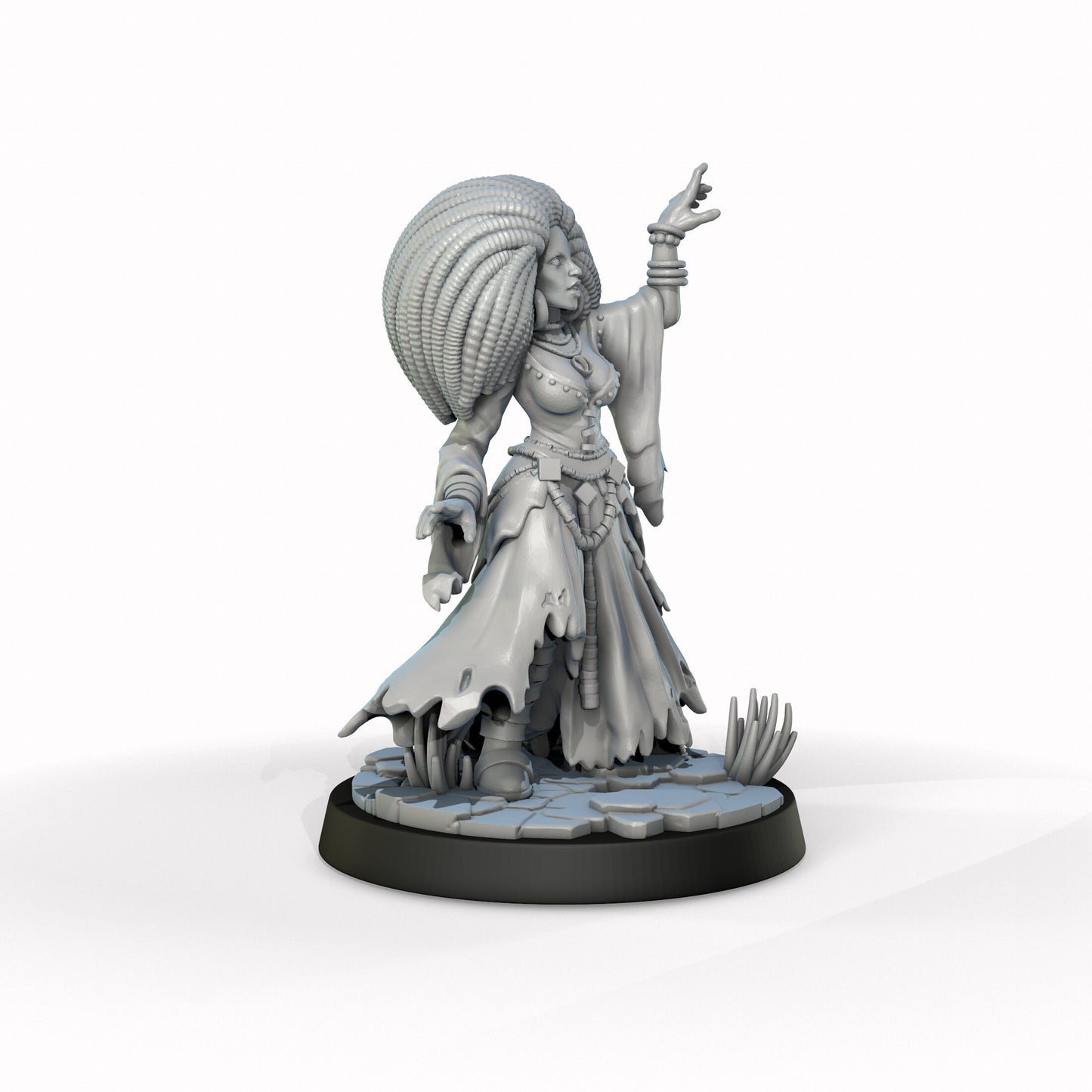 The Swamp Witch Miniature - Cosmondo - 28mm / 32mm / 36mm