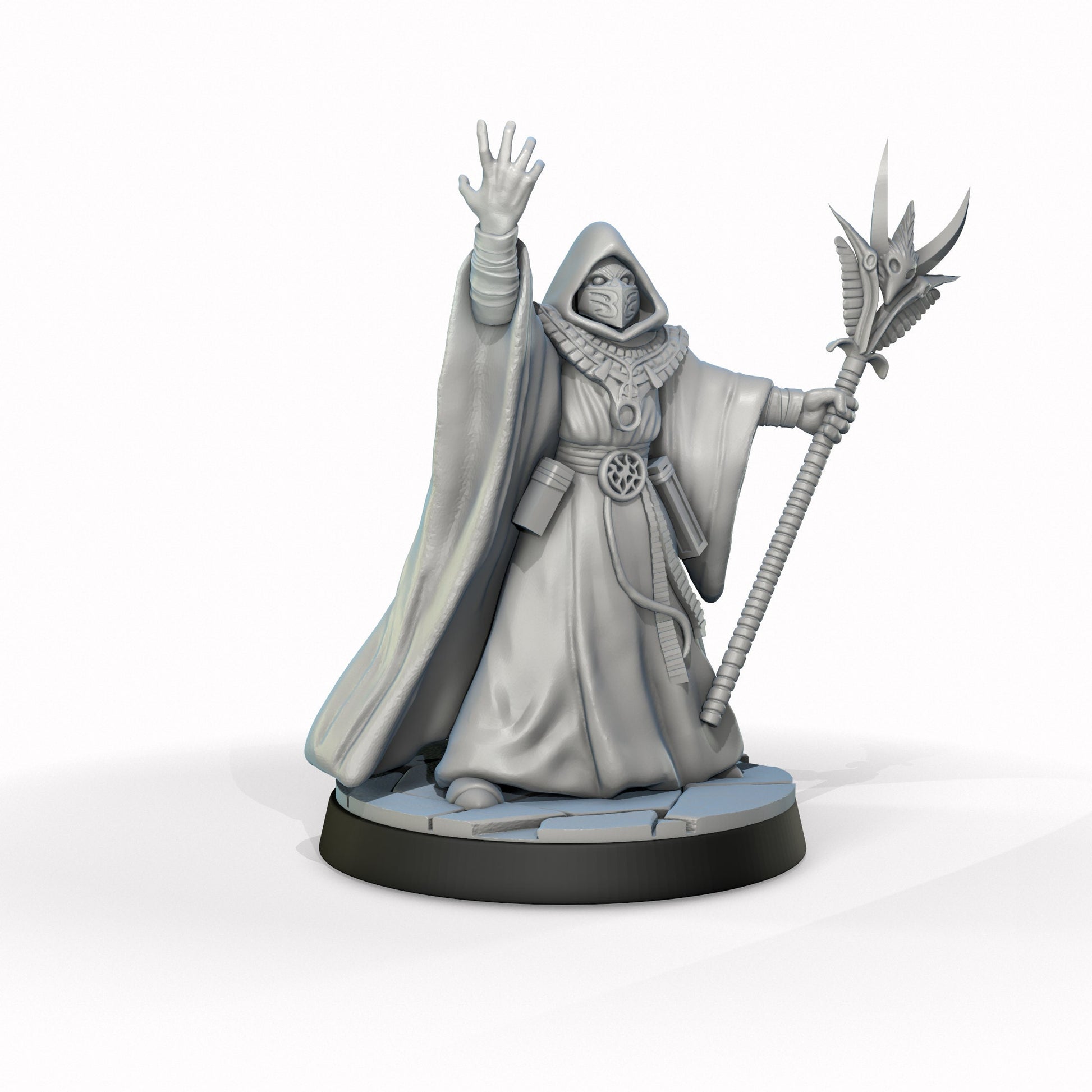 The Cultist Miniature (2 Variations) - Cosmondo - 28mm / 32mm / 36mm