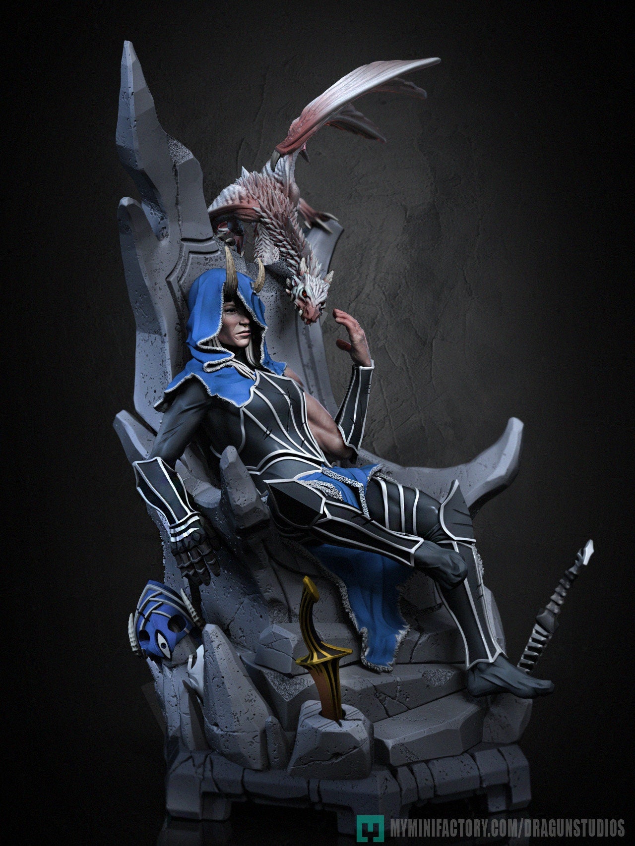 Mowts, The Leader of Tamashii Clan - DraGun Studios - 28mm / 32mm / 36mm / 75mm / 100mm