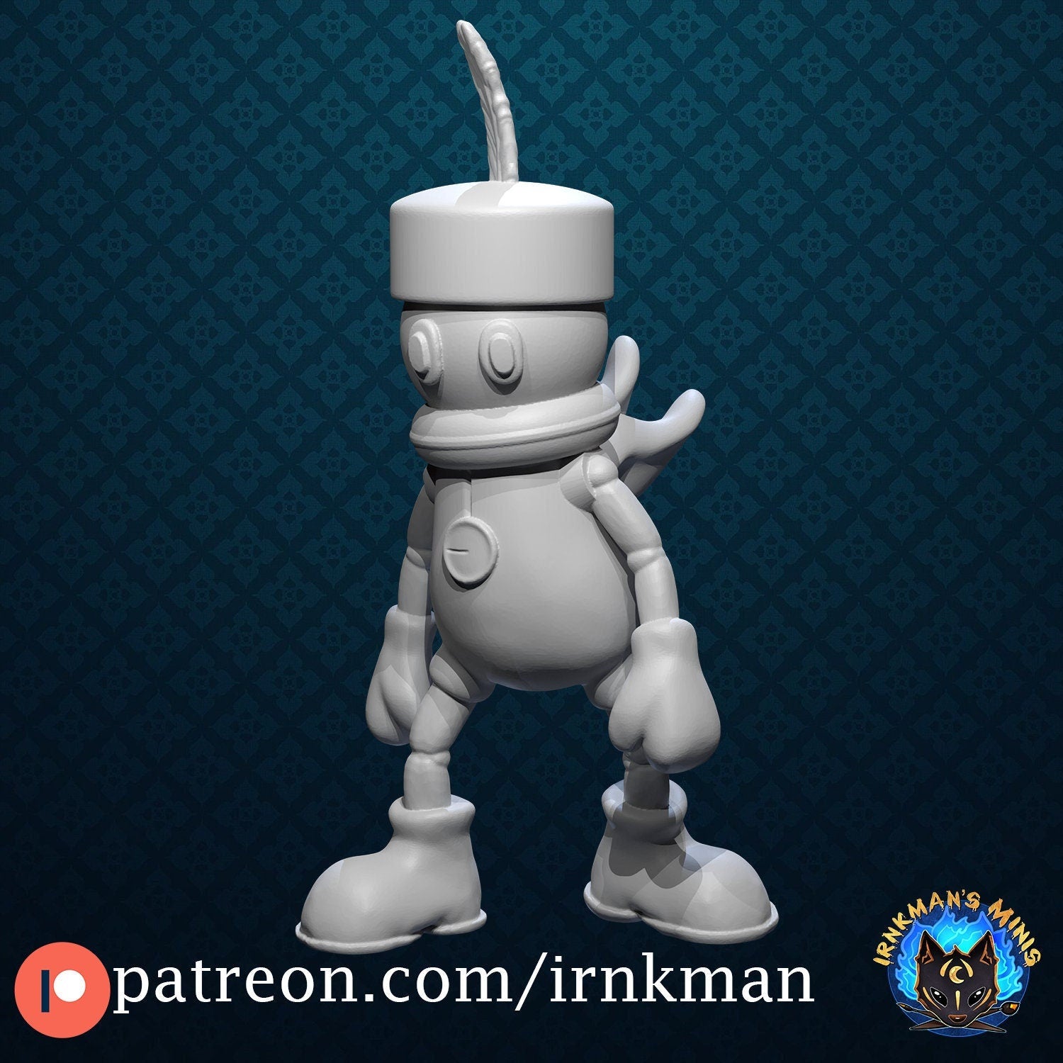 Subspace Minion Miniature - Irnkman's Minis - 28mm / 32mm / 36mm