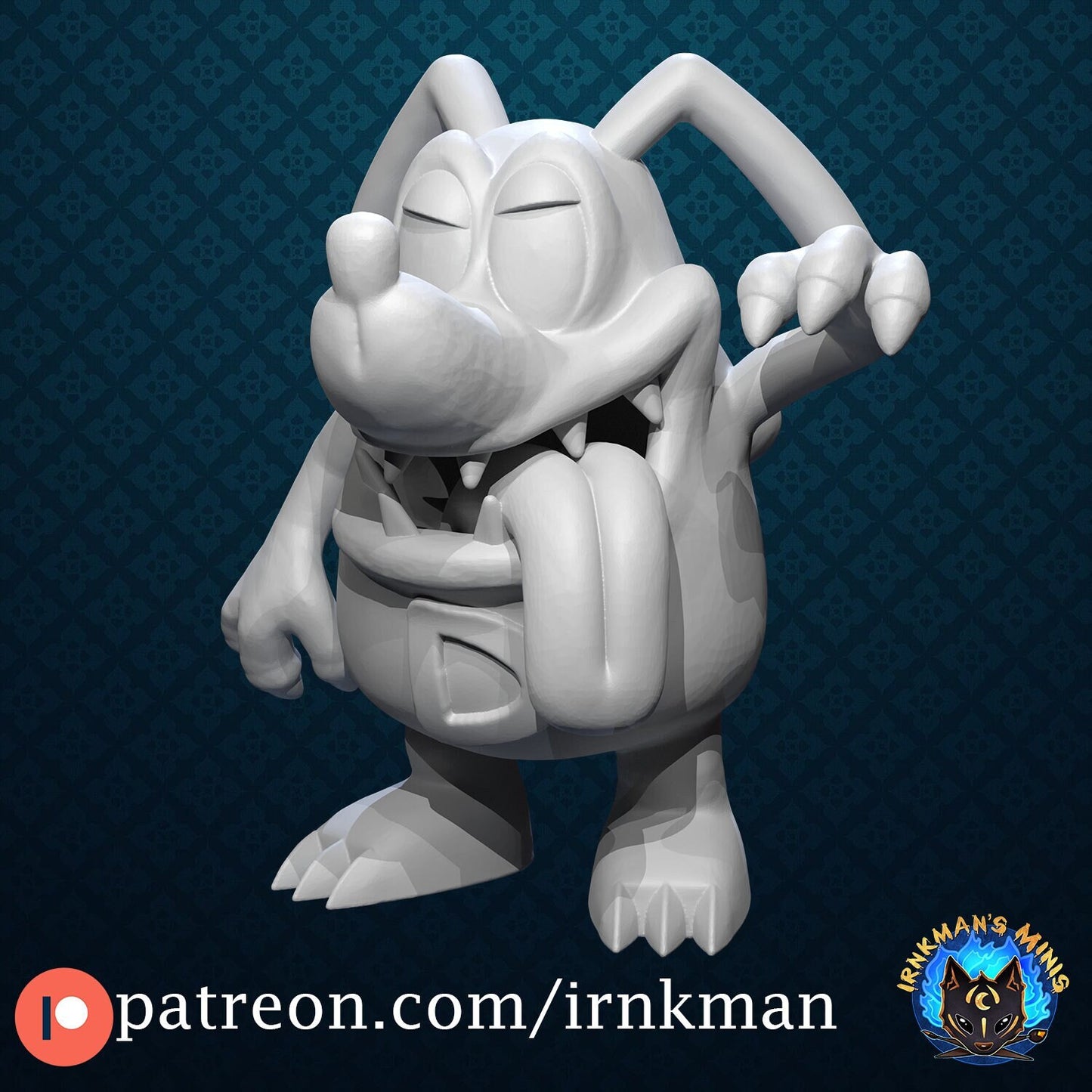 Doggymon Miniature - Irnkman's Minis