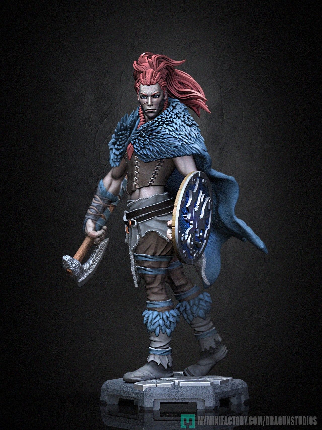 Freyja (Chimera Armor Set) - DraGun Studios - 28mm / 32mm / 36mm / 75mm