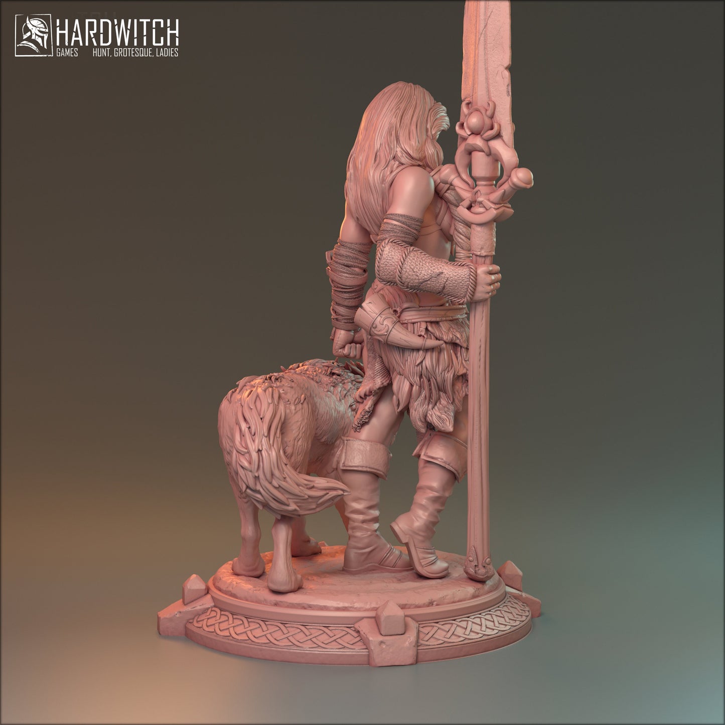 Alva Thurd Miniature (Standard & NSFW Variations) - HardWitch Games- 28mm / 32mm / 36mm / 75mm / 100mm