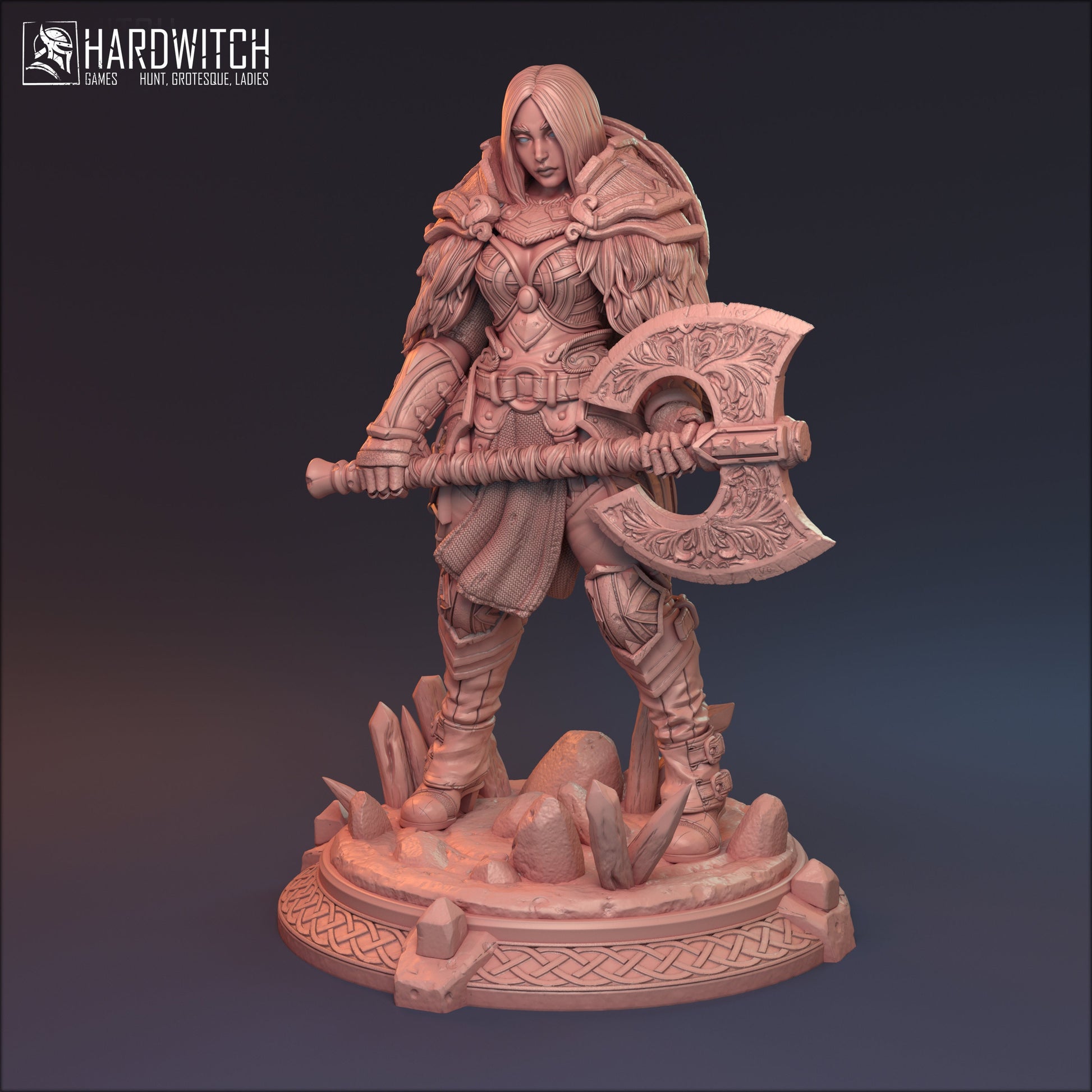 Feira Thurd Miniature (Standard & NSFW Variations) - HardWitch Games- 28mm / 32mm / 36mm / 75mm / 100mm