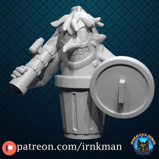 Garbagemon Miniature - Irnkman's Minis