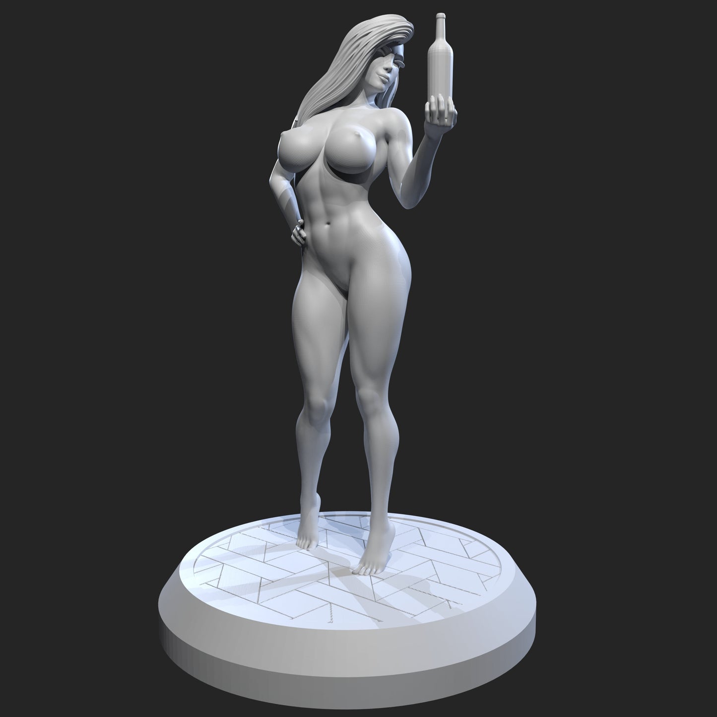 Morgana Darkthorn Miniature (Standard & NSFW Variations) - QB Works - 28mm / 32mm / 36mm / 75mm