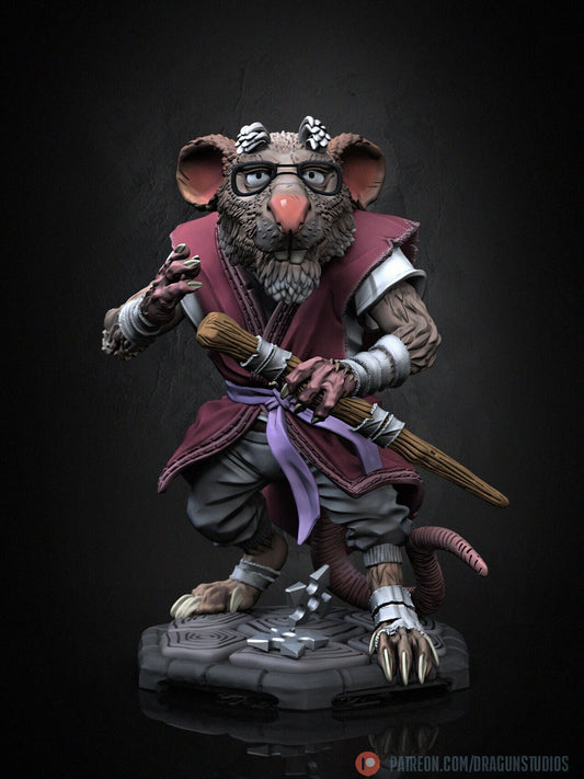 Radical Rat (Old & Young Variations) - DraGun Studios - 28mm / 32mm / 36mm / 100mm