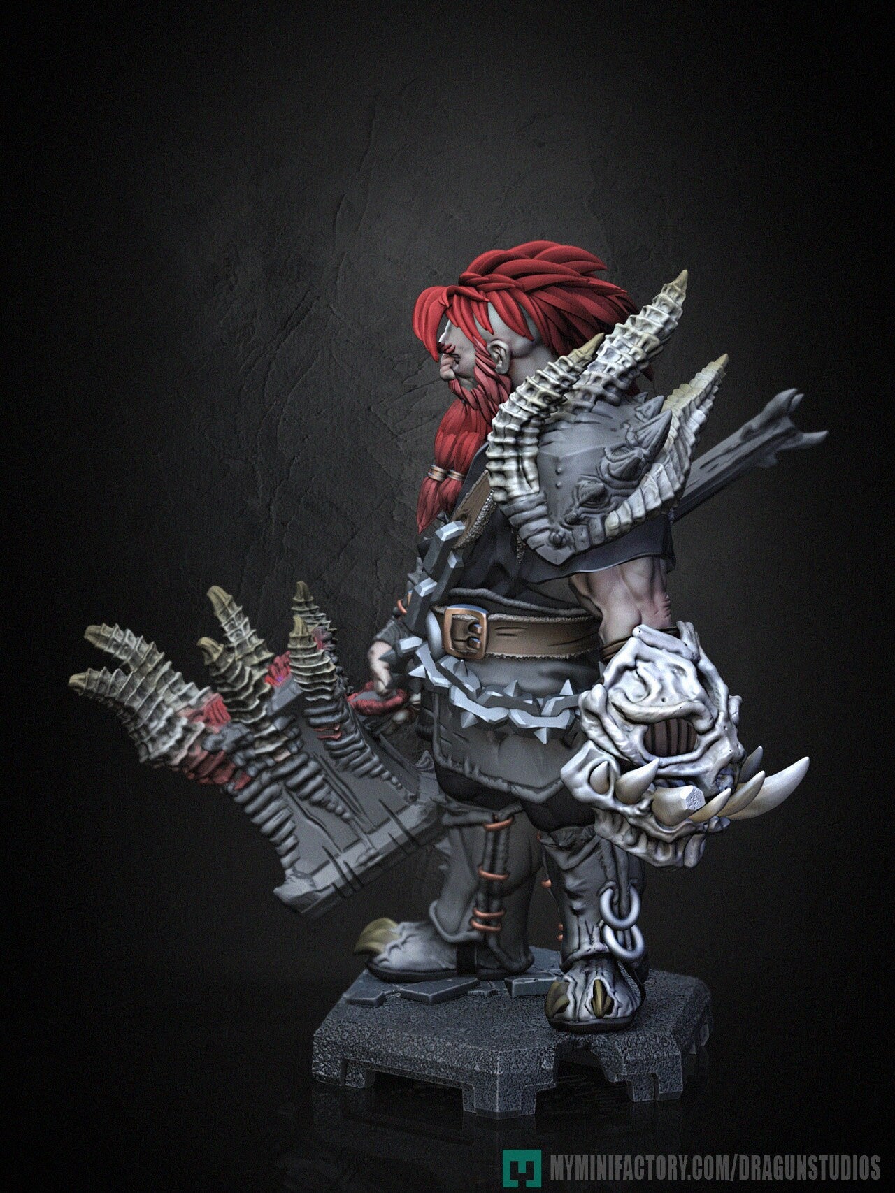 Hagall (Demon Armor Set) - DraGun Studios - 28mm / 32mm / 36mm / 75mm