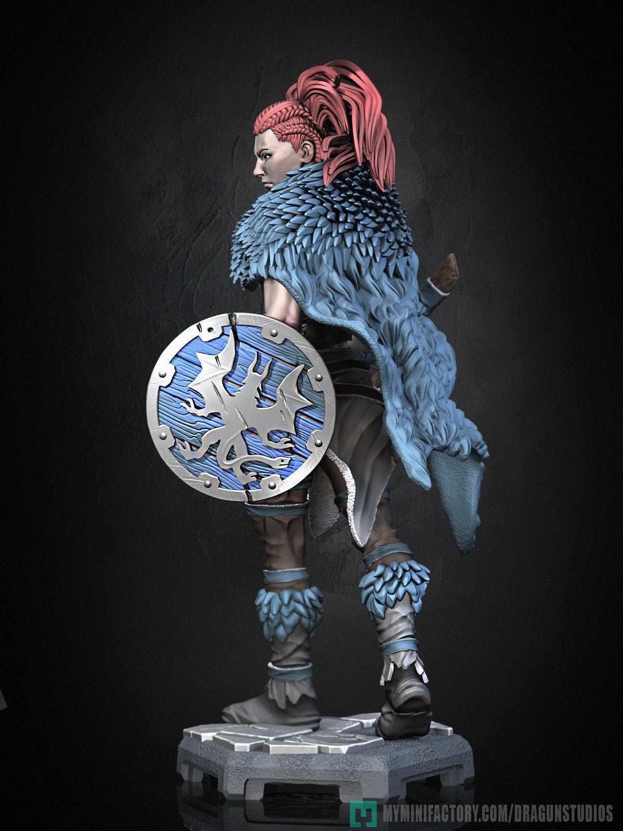 Freyja (Chimera Armor Set) - DraGun Studios - 28mm / 32mm / 36mm / 75mm