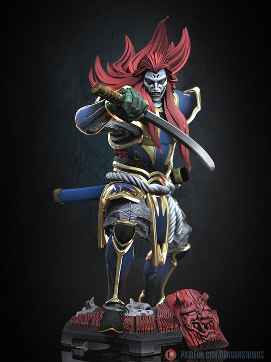 Kagekiyo Miniature - DraGun Studios - 28mm / 32mm / 36mm / 75mm / 100mm