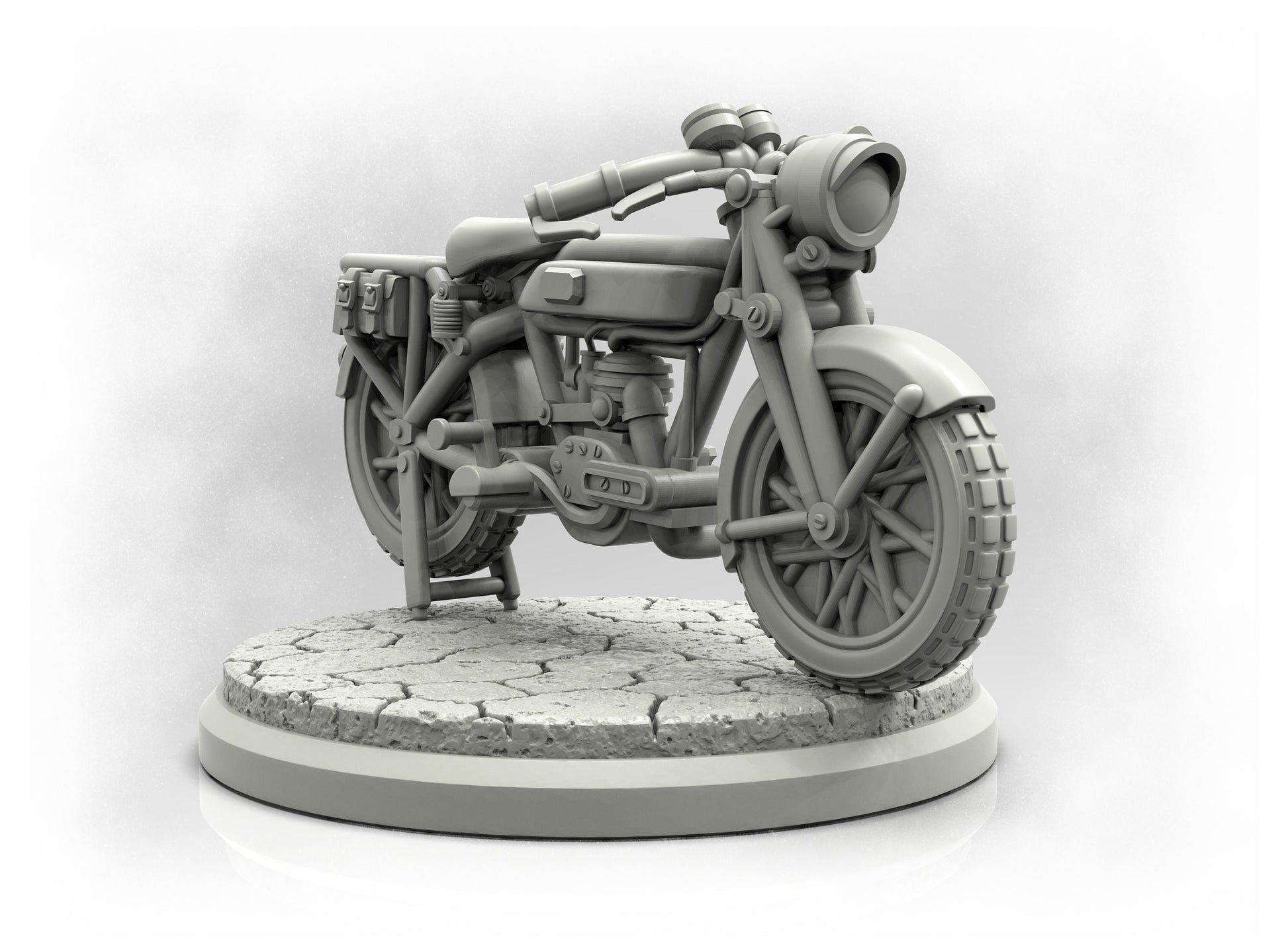 Motorcycle Vehicle Miniature - Adaevy Creations - 28mm / 32mm / 36mm