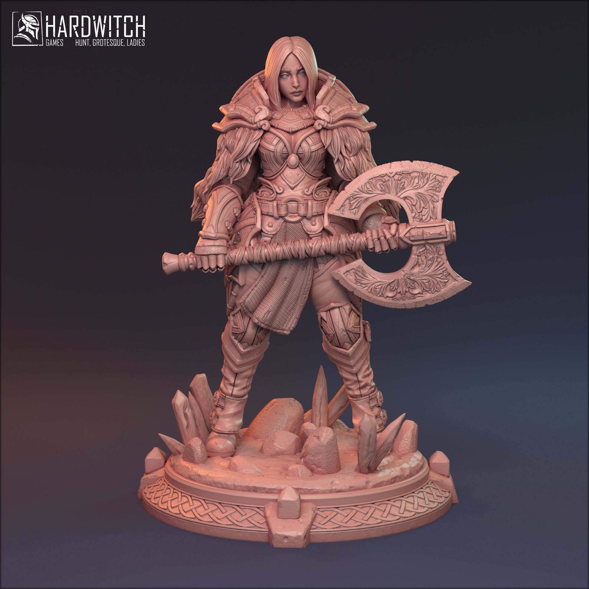 Feira Thurd Miniature (Standard & NSFW Variations) - HardWitch Games- 28mm / 32mm / 36mm / 75mm / 100mm