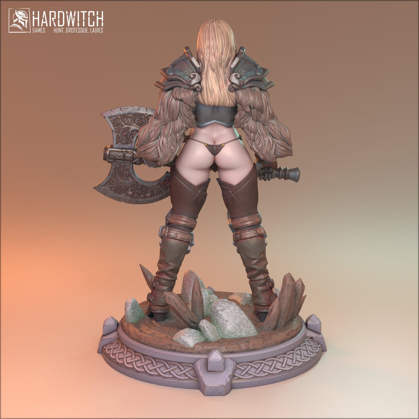 Feira Thurd Miniature (Standard & NSFW Variations) - HardWitch Games- 28mm / 32mm / 36mm / 75mm / 100mm