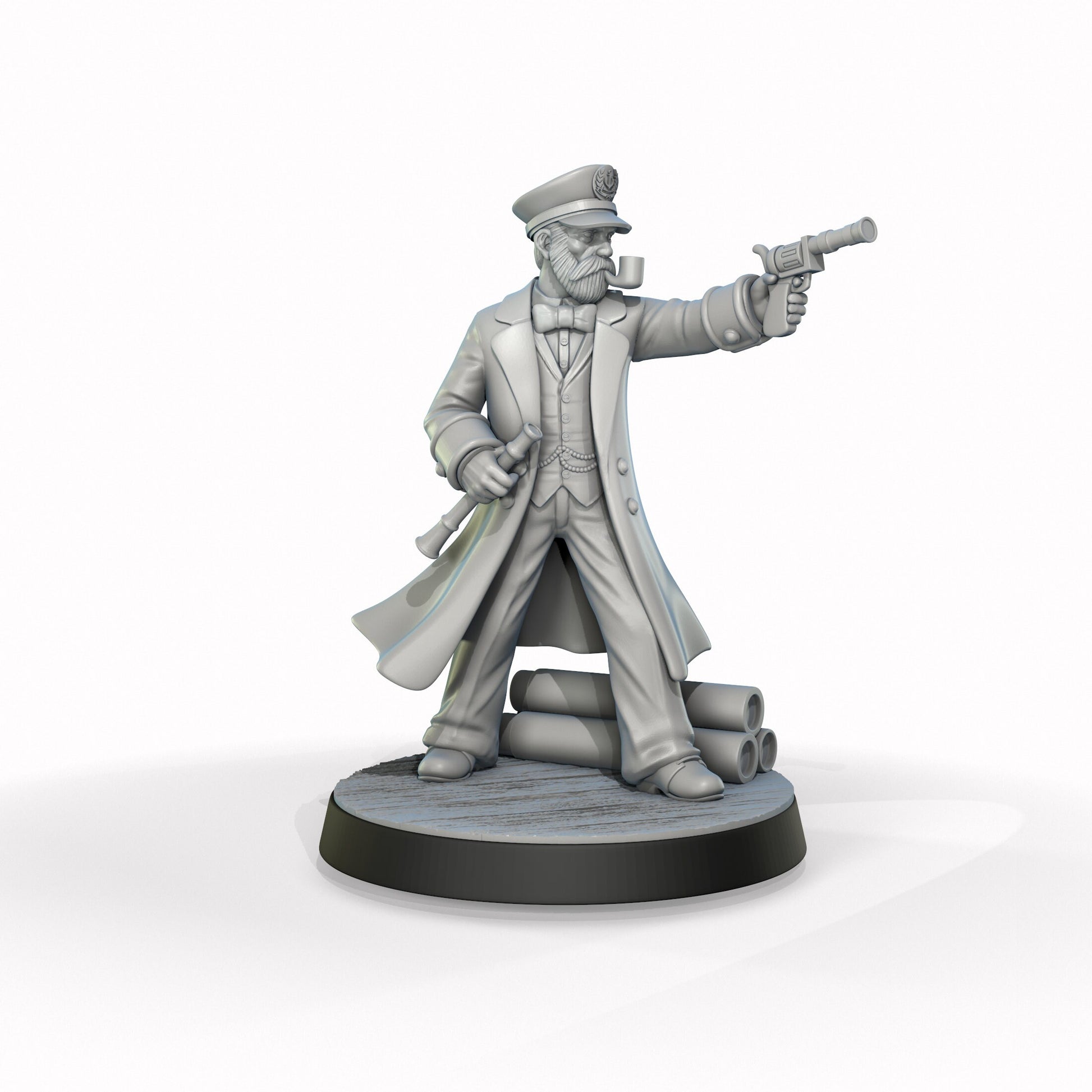 The River Boat Pilot Miniature - Cosmondo - 28mm / 32mm / 36mm