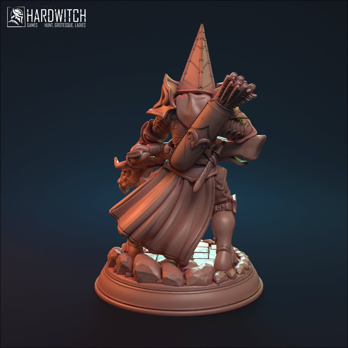 Gayan Miniature - HardWitch Games - 28mm / 32mm / 36mm / 75mm