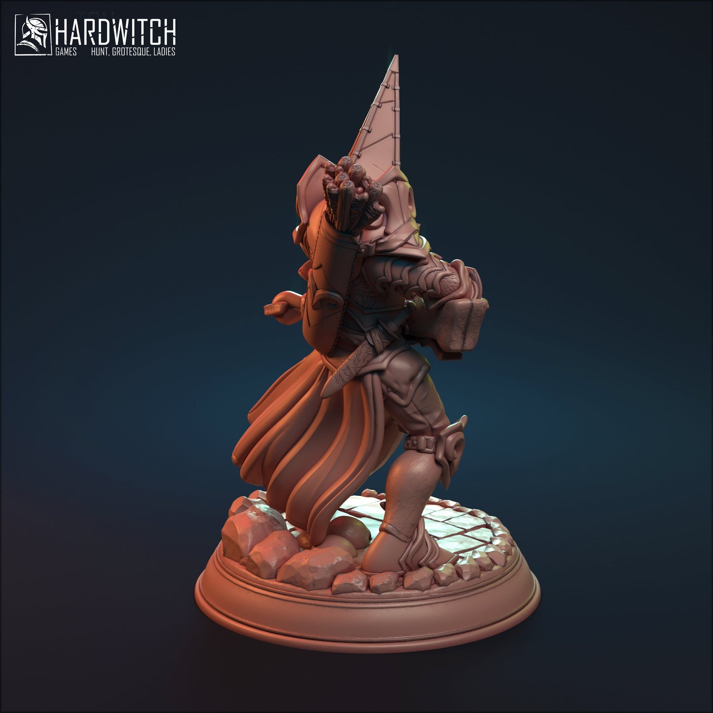 Gayan Miniature - HardWitch Games - 28mm / 32mm / 36mm / 75mm