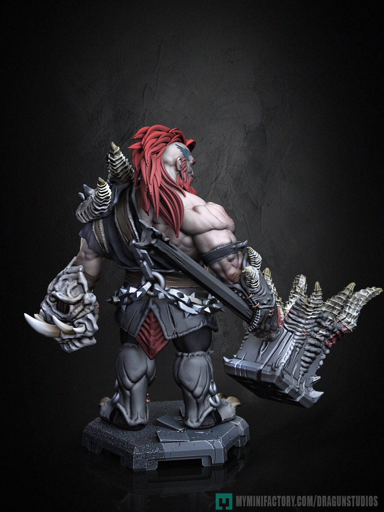 Hagall (Demon Armor Set) - DraGun Studios - 28mm / 32mm / 36mm / 75mm