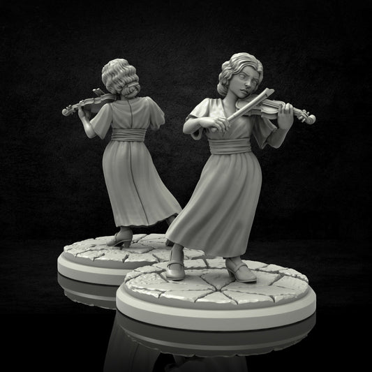 Violinist Miniature - Adaevy Creations - 28mm / 32mm / 36mm