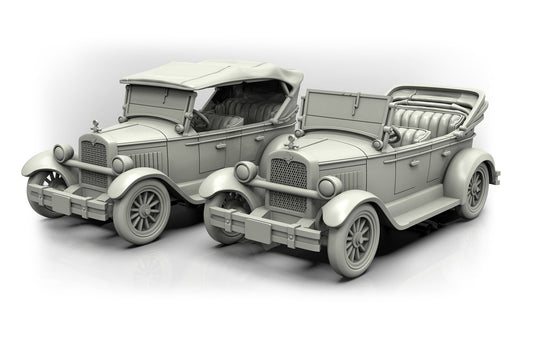 Chevalier Pickup Vehicle Miniature - Adaevy Creations - 28mm / 32mm / 36mm