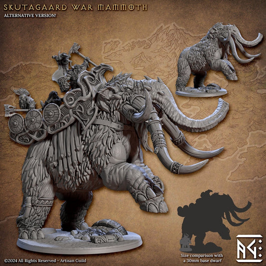 Skutagaard War Mammoth - Artisan Guild - 28mm / 32mm / 36mm