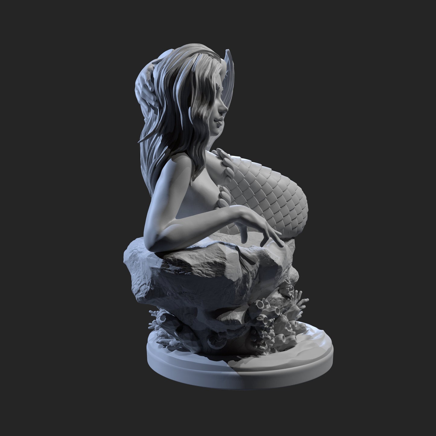 Mermaid Tifliedis Miniature (Standard, Topless, & Wilder Options) - Claudia's Gallery - 28mm / 32mm / 36mm / 75mm