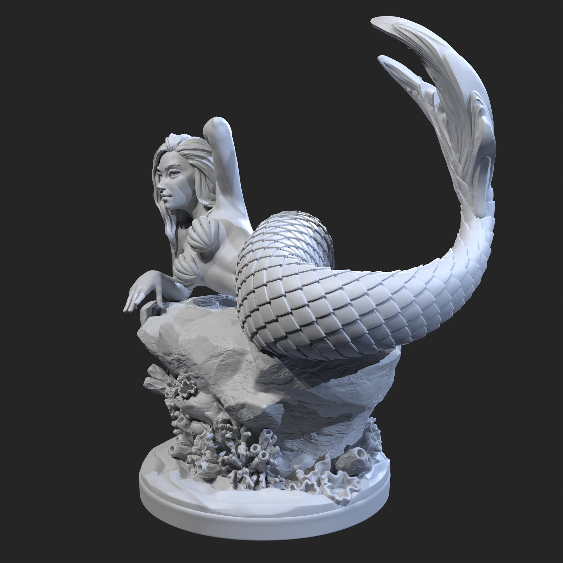 Mermaid Tifliedis Miniature (Standard, Topless, & Wilder Options) - Claudia's Gallery - 28mm / 32mm / 36mm / 75mm