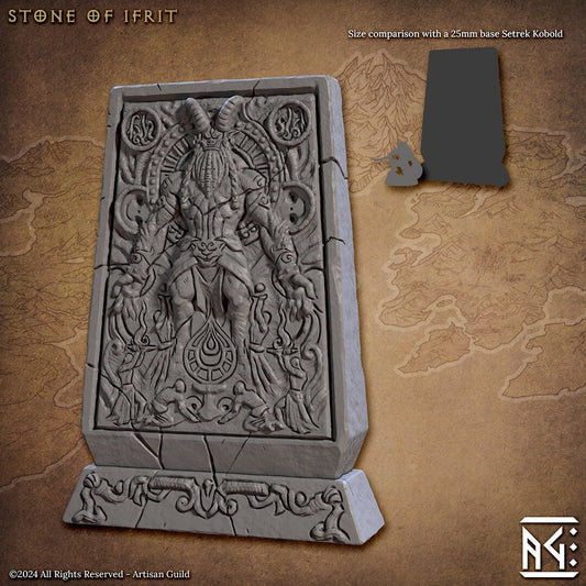 Stone of Ifrit Miniature - Artisan Guild - Terrain