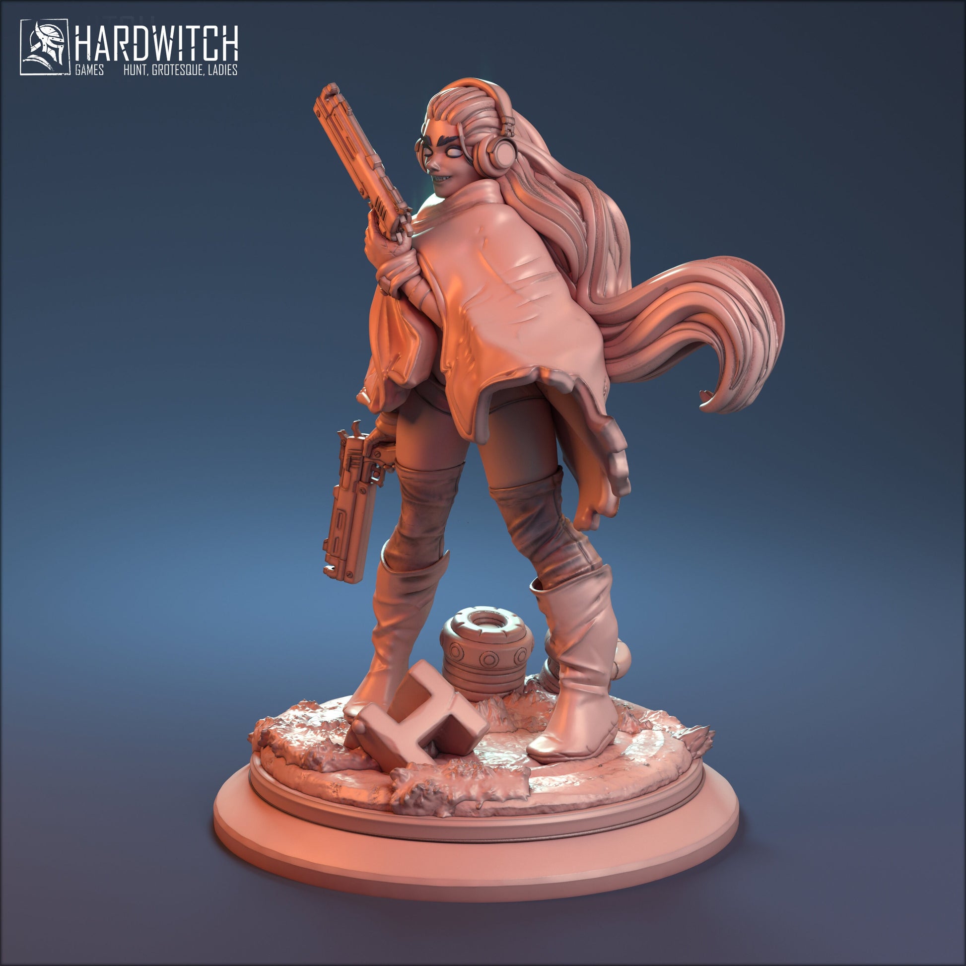 Sarah Coolbrick Miniature - HardWitch Games - 28mm / 32mm / 36mm / 75mm