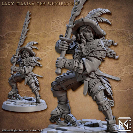 Lady Marika the Unyielding Miniature - Artisan Guild - 28mm / 32mm / 36mm