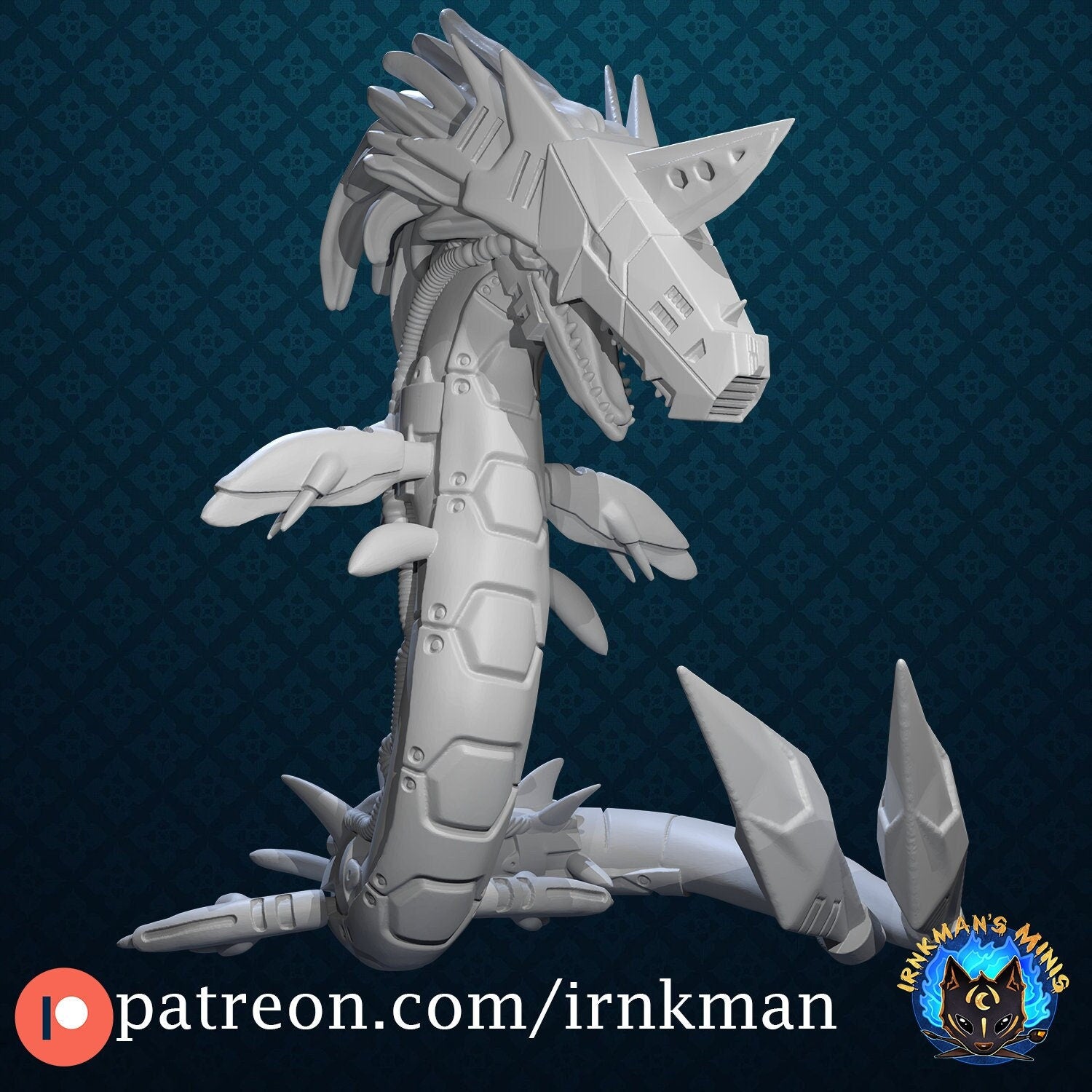 MetalSeadramon Miniature - Irnkman's Minis