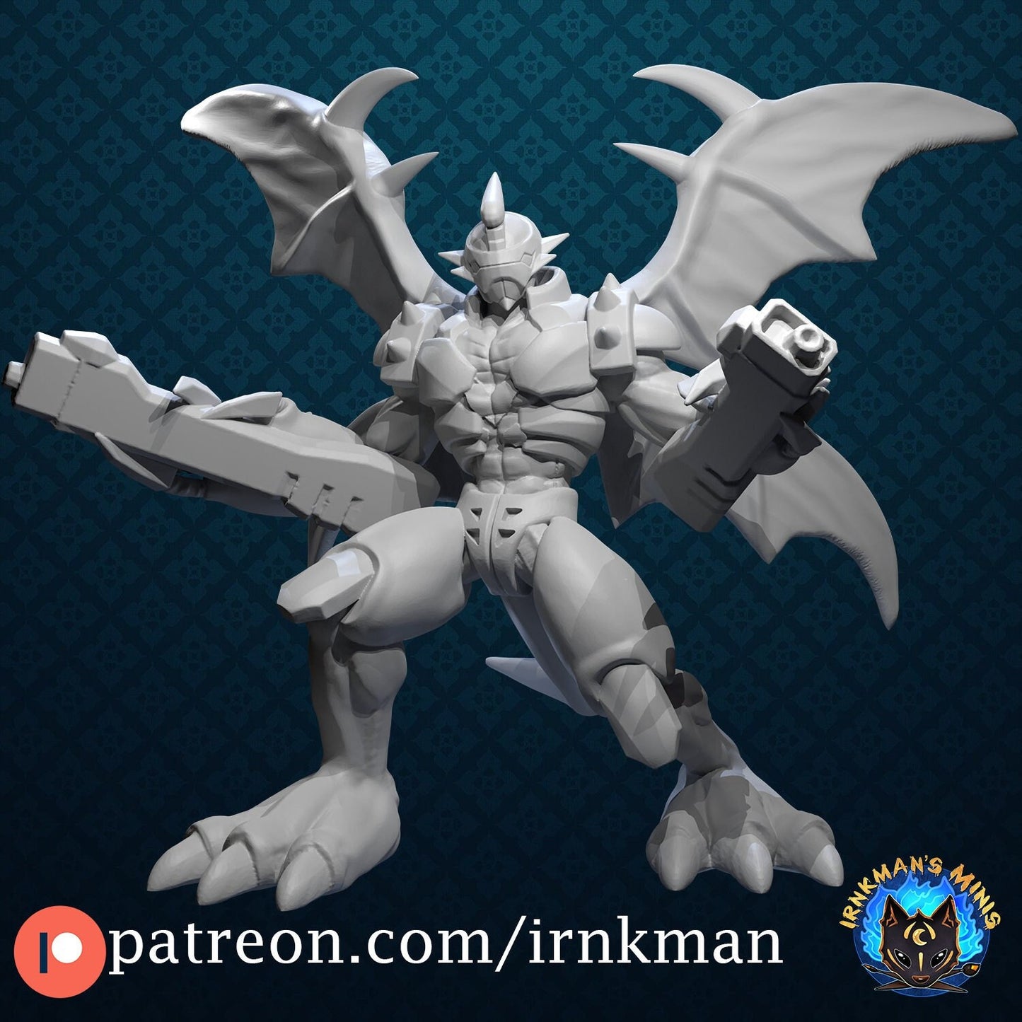 Paildramon Miniature - Irnkman's Minis