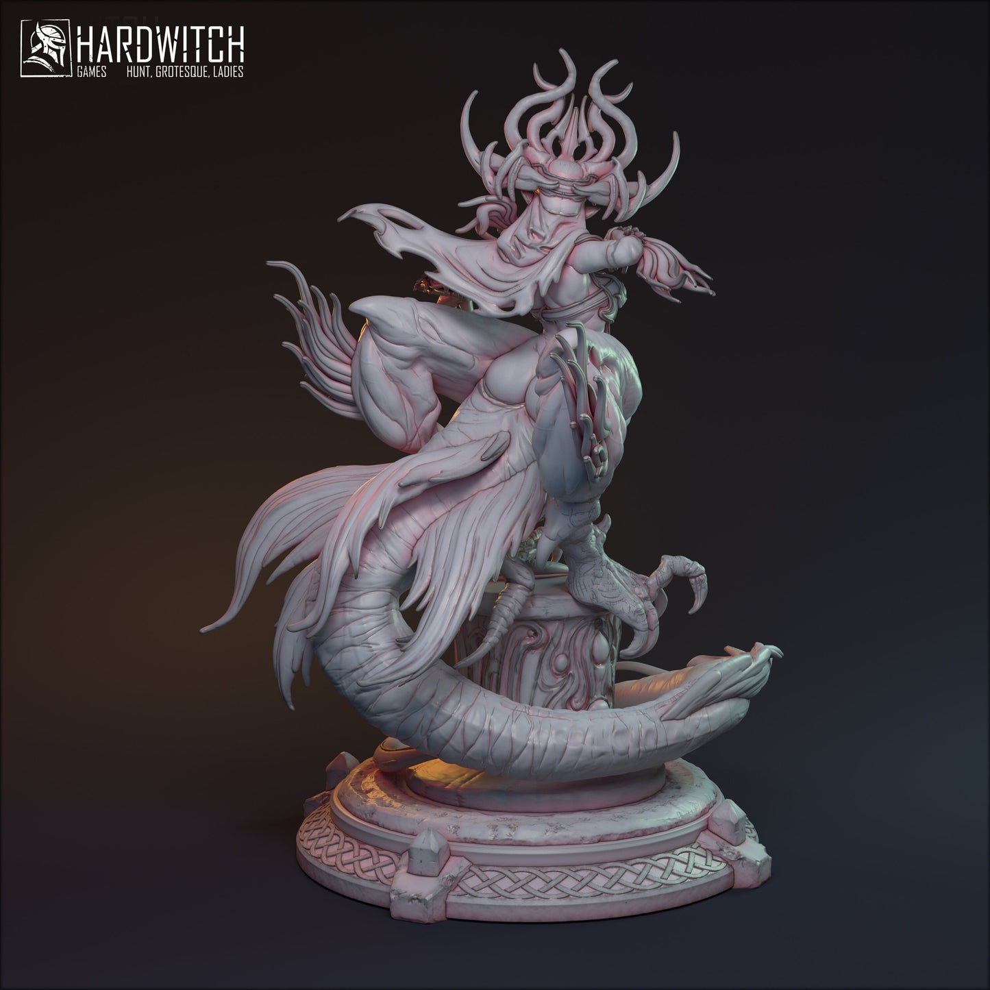 Sarabi Miniature (Standard & NSFW Variations) - HardWitch Games - 28mm / 32mm / 36mm