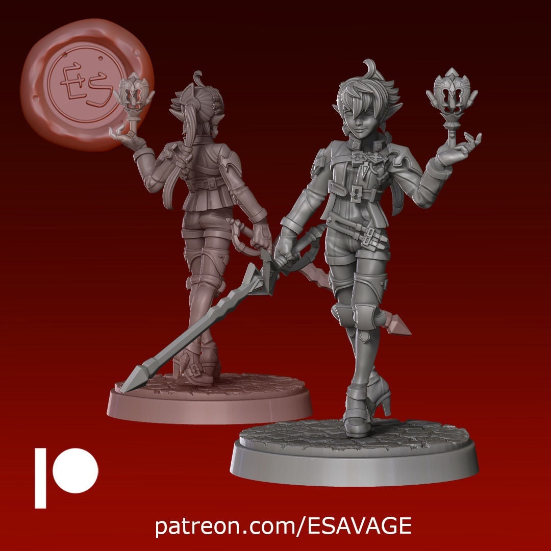 Endwalking Scion Miniature - Ethan Savage Studios - 28mm / 32mm / 36mm