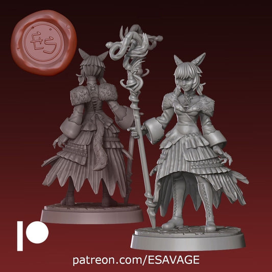 Ishtara Miniature - Ethan Savage Studios - 28mm / 32mm / 36mm