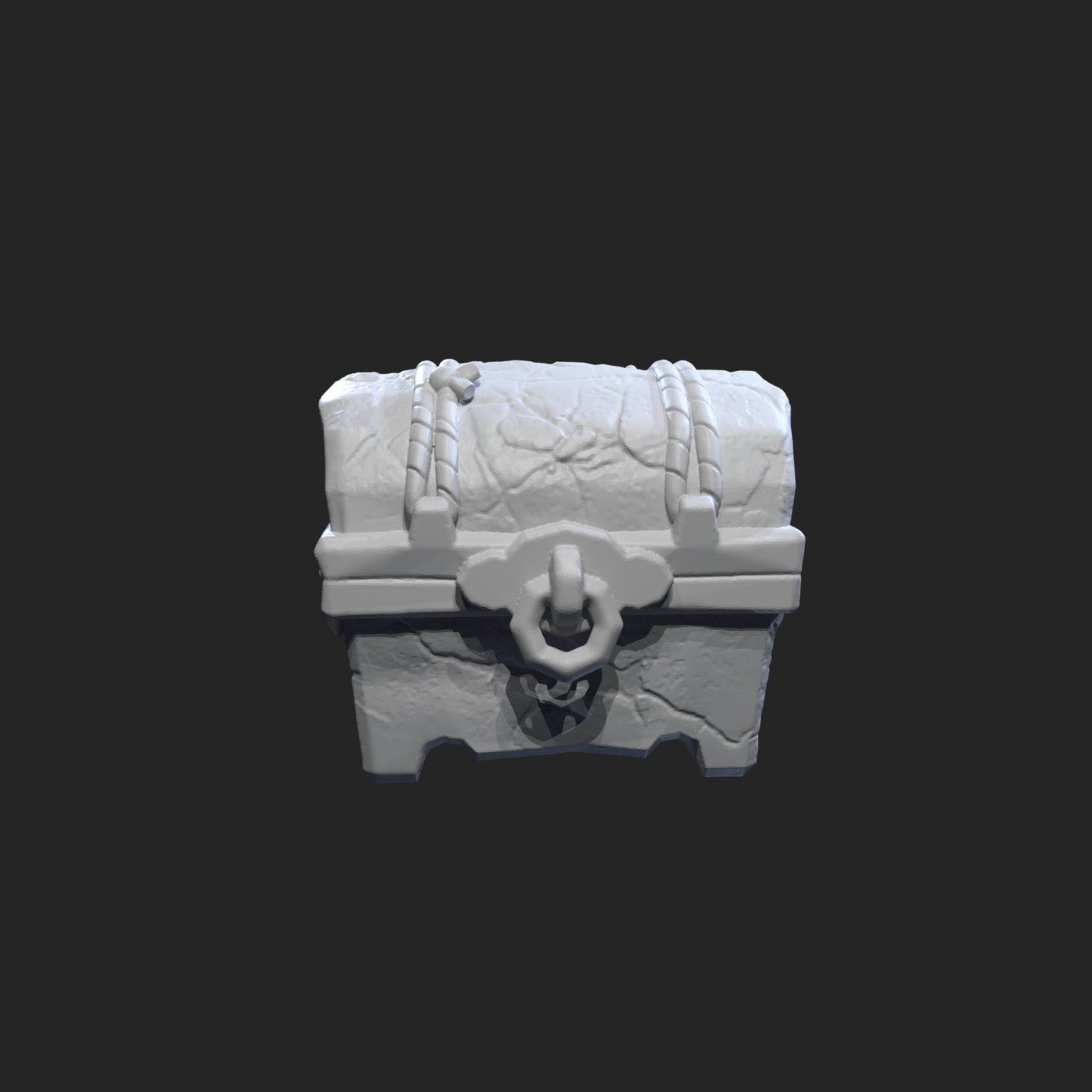 Treasure Chest Miniature (8 Variations) - Unlimited Fantasy Minis - 28mm / 32mm / 36mm