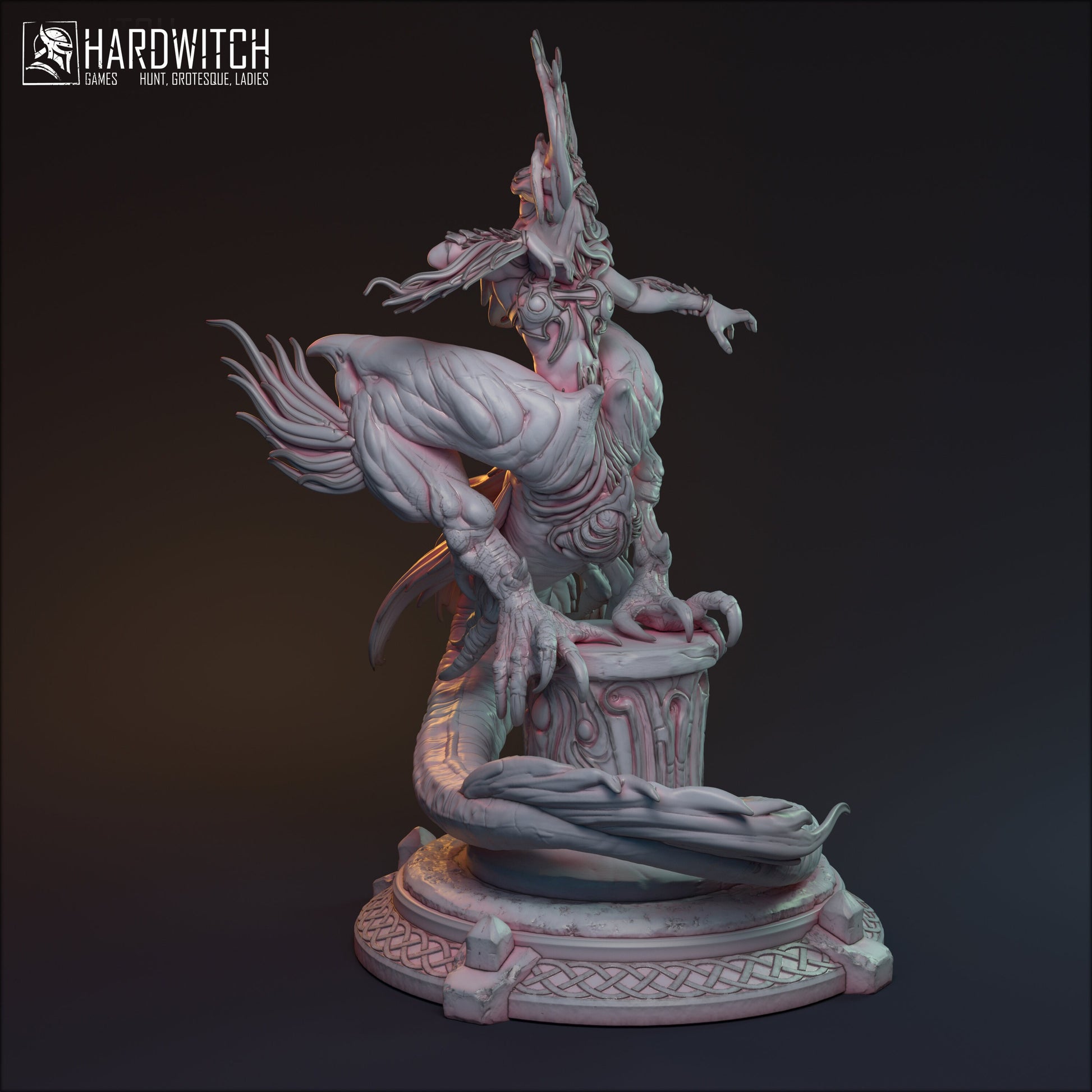 Sarabi Miniature (Standard & NSFW Variations) - HardWitch Games - 28mm / 32mm / 36mm