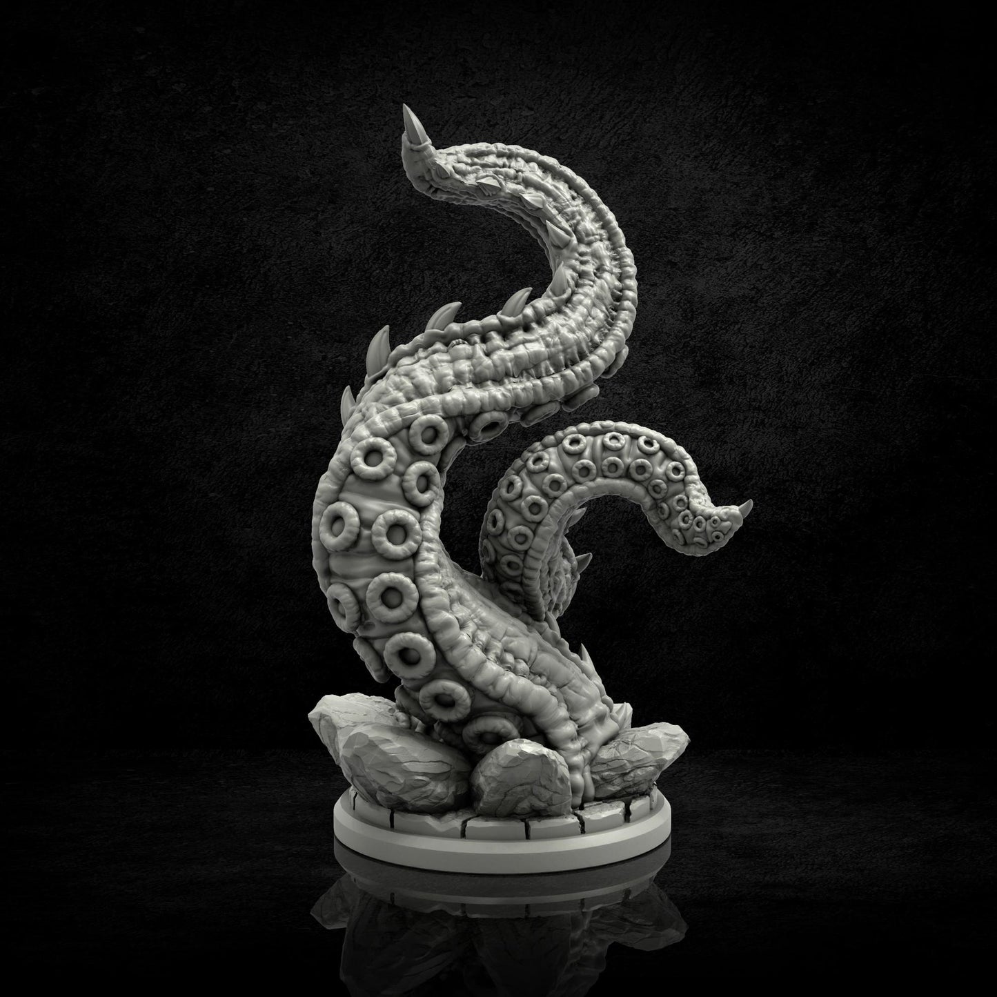 Abyss Tentacles Miniature (2 Variations) - Adaevy Creations - 28mm / 32mm / 36mm