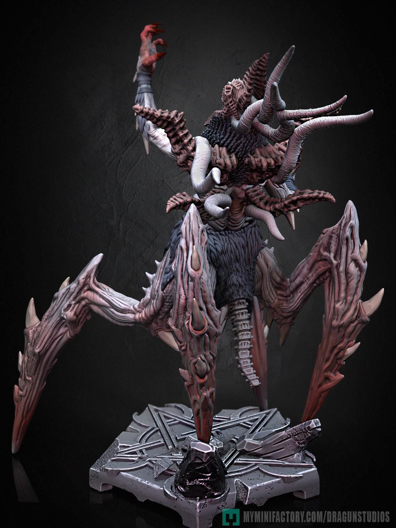 Baal Miniature - DraGun Studios - 75mm / 120mm