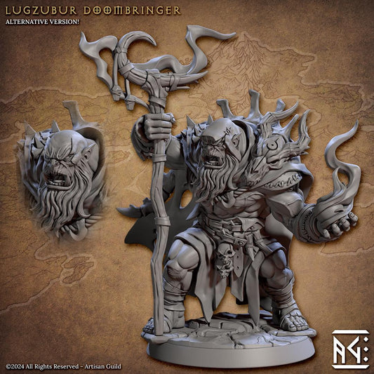 Lugzubur Doombringer Miniature - Artisan Guild - 28mm / 32mm / 36mm