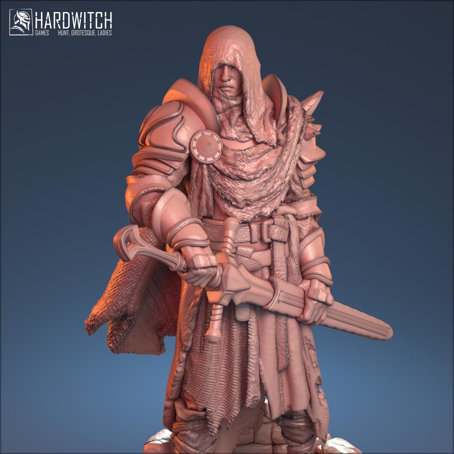 Gardran Miniature - HardWitch Games - 28mm / 32mm / 36mm / 75mm