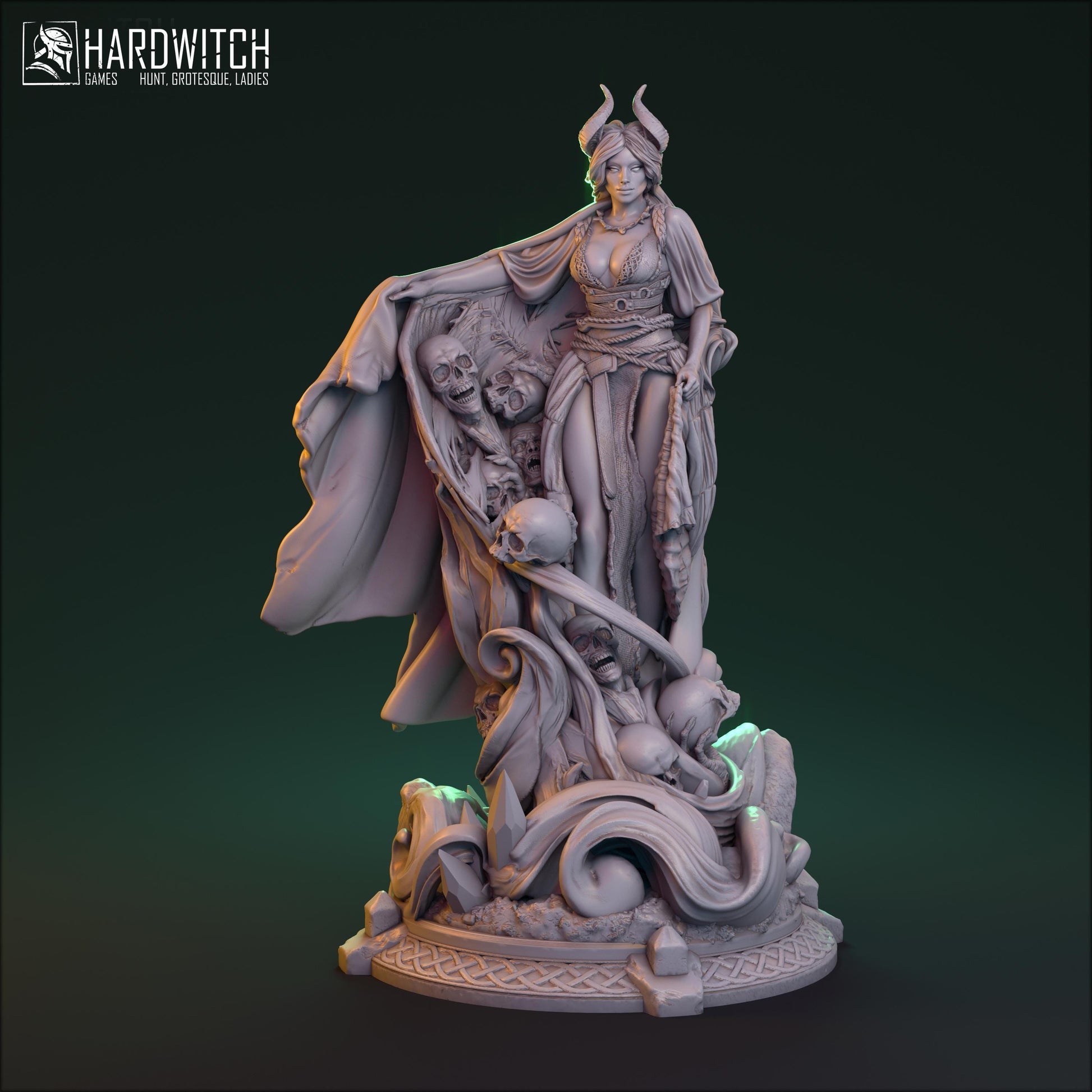 Motarda Miniature - HardWitch Games - 28mm / 32mm / 36mm / 75mm