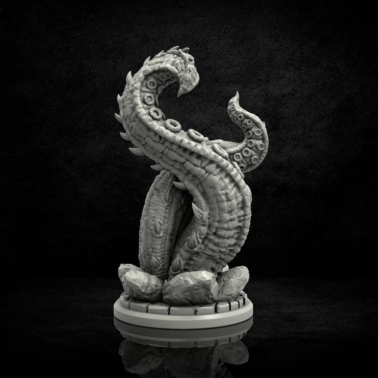 Abyss Tentacles Miniature (2 Variations) - Adaevy Creations - 28mm / 32mm / 36mm