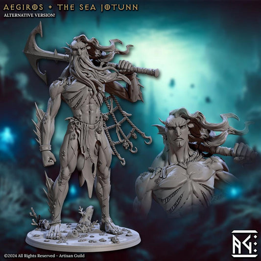 Jotunn Aegiros Epic Sea Giant Miniature - Artisan Guild