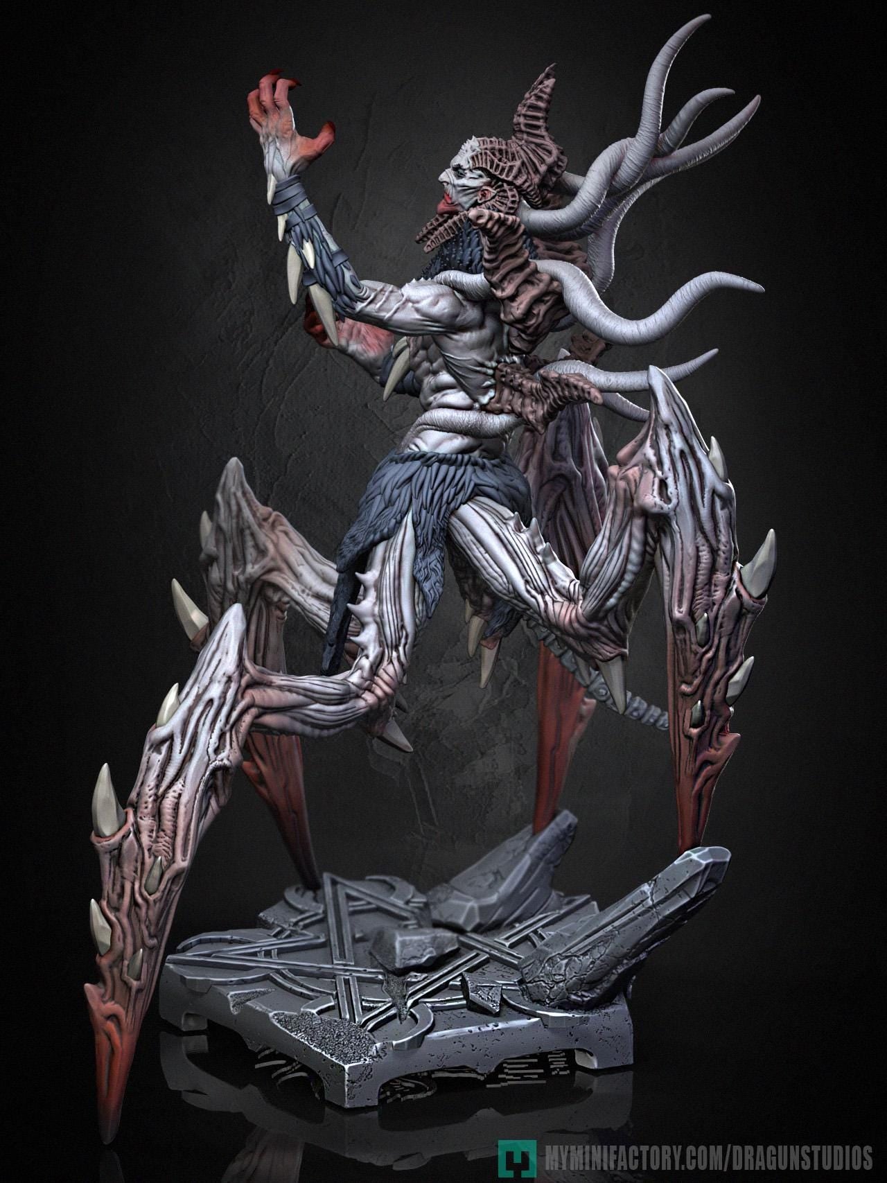 Baal Miniature - DraGun Studios - 75mm / 120mm